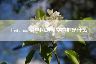 阿坝中国地图空白框是什么