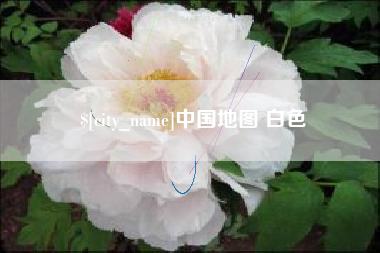 阿坝中国地图 白色
