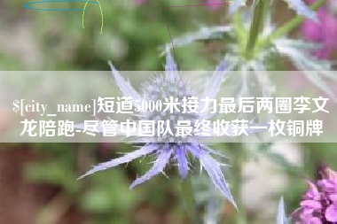 阿坝短道5000米接力最后两圈李文龙陪跑-尽管中国队最终收获一枚铜牌
