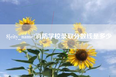 阿坝消防学校录取分数线是多少