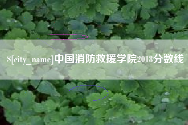 阿坝中国消防救援学院2018分数线