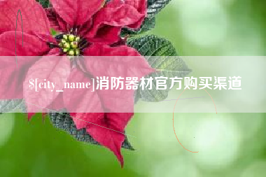 阿坝消防器材官方购买渠道