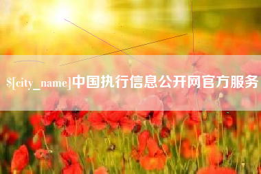 阿坝中国执行信息公开网官方服务
