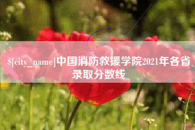阿坝中国消防救援学院2021年各省录取分数线