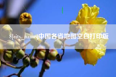 阿坝中国各省地图空白打印版
