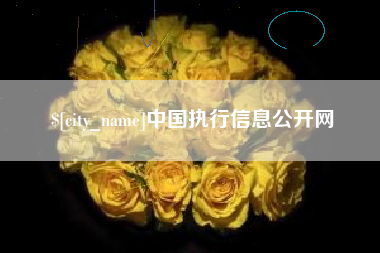 阿坝中国执行信息公开网