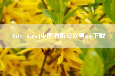 阿坝中国消防公众号app下载