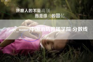 阿坝中国消防救援学院 分数线