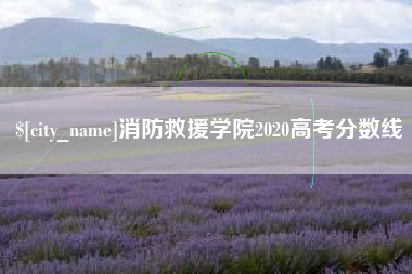 阿坝消防救援学院2020高考分数线