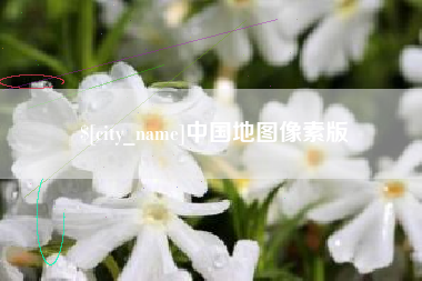 阿坝中国地图像素版