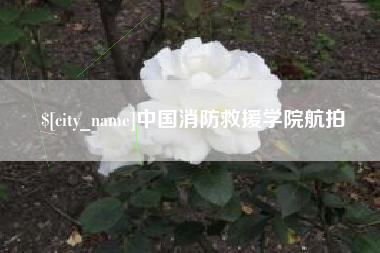 阿坝中国消防救援学院航拍