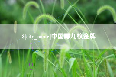 阿坝中国哪九枚金牌