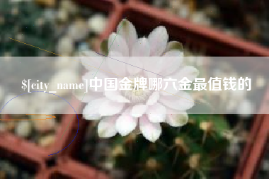 阿坝中国金牌哪六金最值钱的
