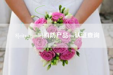阿坝消防产品ccc认证查询