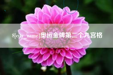 阿坝奥运金牌第二个九宫格